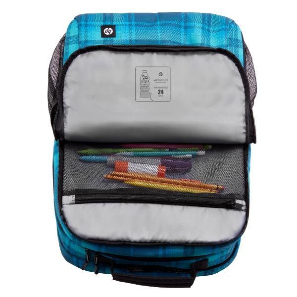 HP - Campus XL - zaino porta computer - 16.1" - scozzese blu