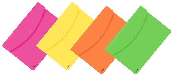 Favorit NEON - Cartelletta portadocumenti - per A4 - disponibile in colori asso…