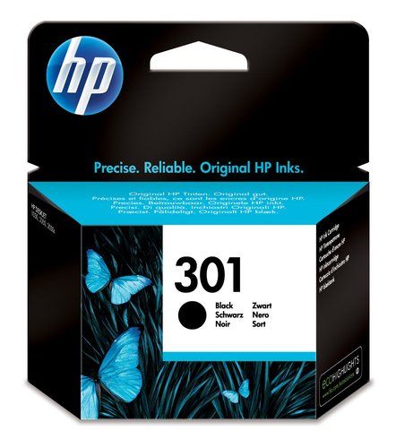 HP 301 - 3 ml - nero - originale - cartuccia d'inchiostro - per Deskjet 1050A J…
