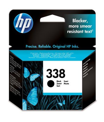 HP CART INK NERO 5740/6540/8150 PSC 1610/2355/2610/C3180 N. 338