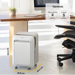Fellowes Powershred LX211 - Distruggidocumenti - Micro-Cut - 2 x 12 mm - P-5