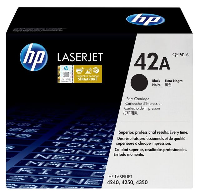 HP Cartuccia Toner originale nero LaserJet 42A
