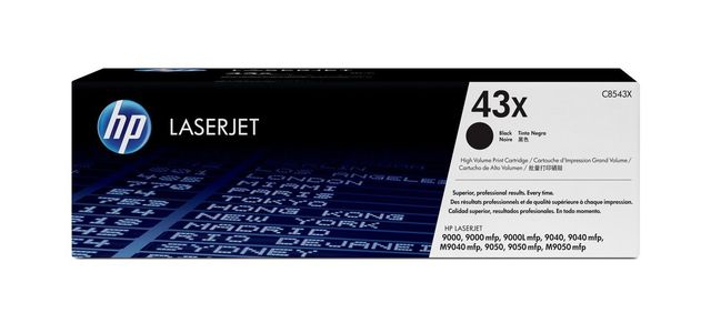 HP Cartuccia Toner originale nero ad alta capacita LaserJet 43X