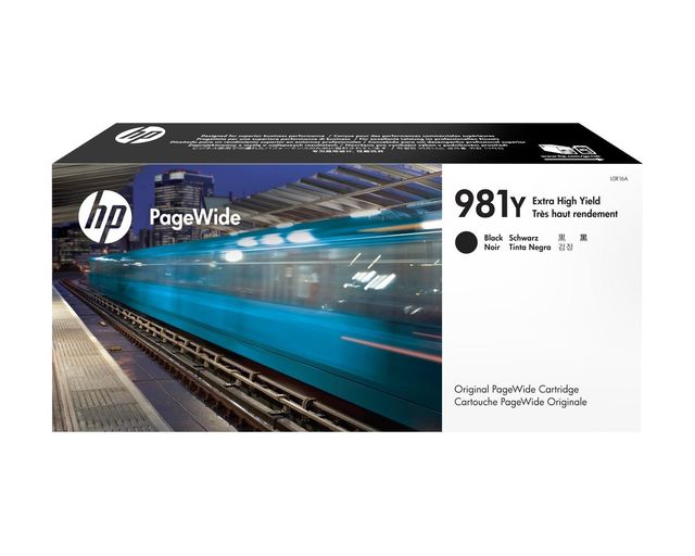 HP Cartuccia nero originale ad altissima capacita PageWide 981Y - Resa extra el…