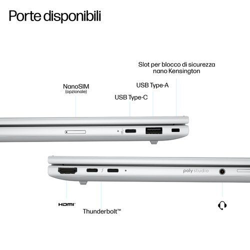 HP ELITEBOOK 8 G1i NEXT GEN AI COPILOT+ PC 16" WUXGA INTEL CORE ULTRA 5 226V RA…