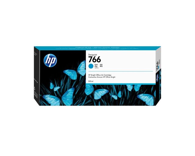 HP INC CARTUCCIA CIANO HP 766 300ML