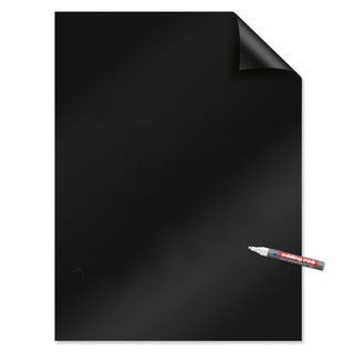 Fogli elettrostatici Magic Chart - 60 x 80 cm - nero - Legamaster - rotolo da 2…