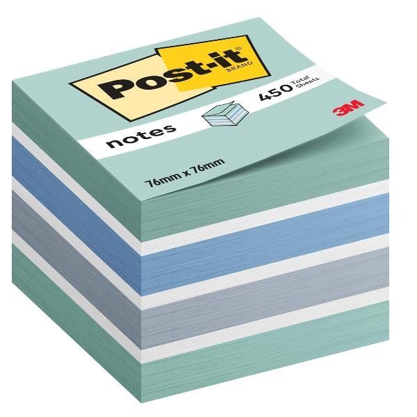 Foglietti riposizionabili Post-it® Notes Cubo Neon 76x76 mm assortiti 450 ff 20…