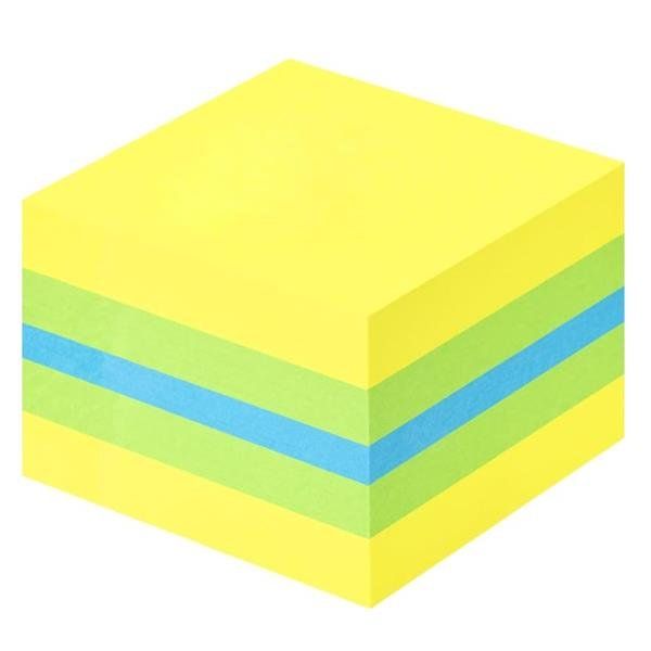 Foglietti riposizionabili colorati Post-it® Notes Minicubo 51x51 mm assortiti -…