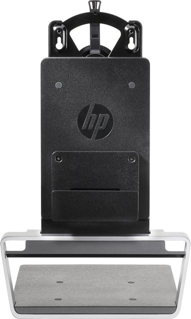 HP Integrated Work Center Stand - Supporto monitor/desktop - 17"-24" - nero - p…