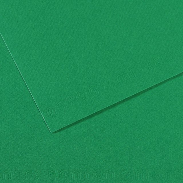 Foglio Mi-Teintes - A4 - 160 gr - verde biliardo - Canson