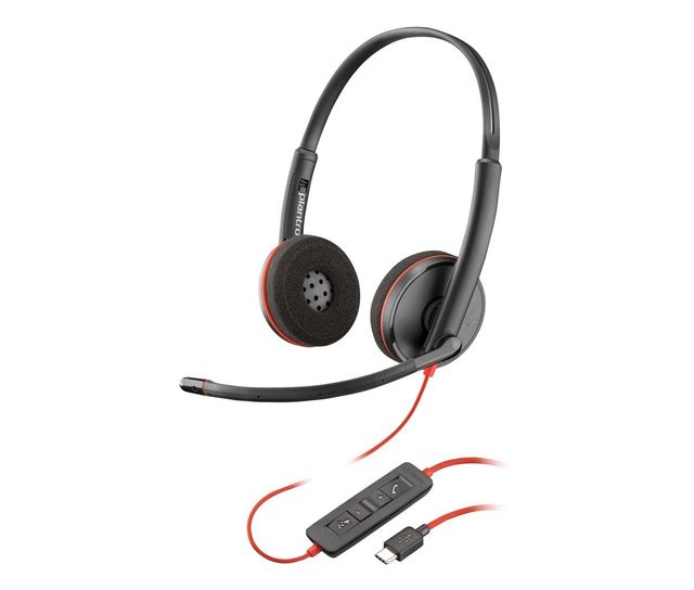 HP Poly Blackwire C3220 Stereo USB-C Headset Auricolare Cablato A Padiglione Uf…