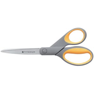 Forbici Westcott Softgrip Titanium Super asimmetriche giallo/grigio lama 21 cm …