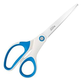 Forbici da ufficio Leitz WOW asimmetrica acciaio inox rivestito in titanio blu …
