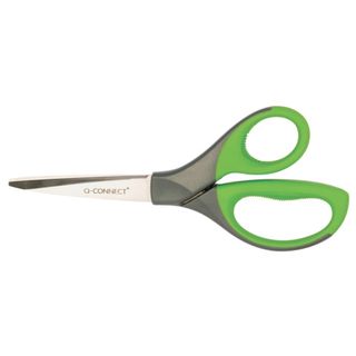 Forbici universali in blister Q-Connect Elite Softgrip lame 21 cm asimmetriche …