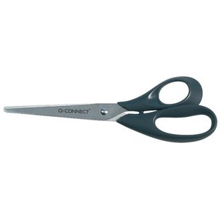 Forbici universali in blister Q-Connect nero 20,5 cm - KF01227