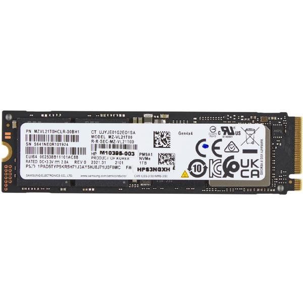 HP Unità SSD PCIe-4x4 da 4 TB, Business, 232 mm, 148 mm, 10 mm, 60 g, 0 - 70 °C