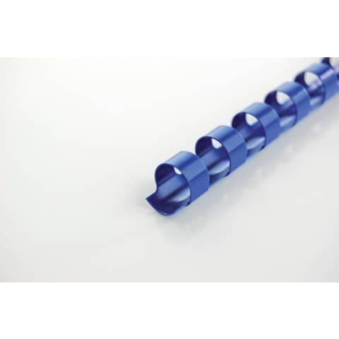 GBC CombBind - 10 mm - 21 anelli - A4 (210 x 297 mm) - 65 fogli - blu - 100 pez…