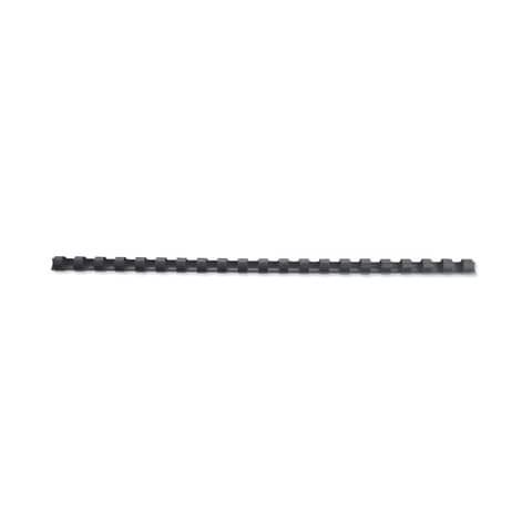 GBC CombBind - 10 mm - 21 anelli - A4 (210 x 297 mm) - 65 fogli - nero - 100 pe…