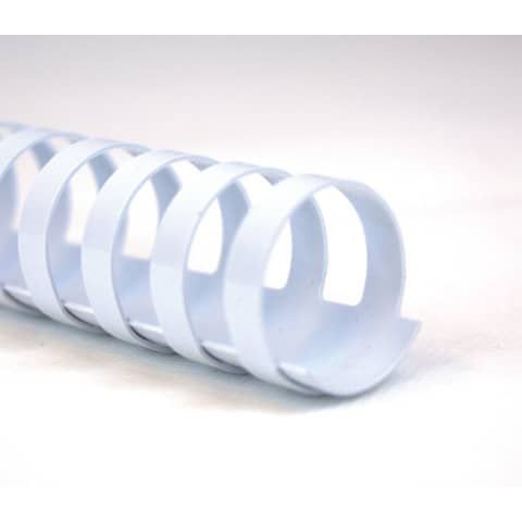 GBC CombBind - 14 mm - 21 anelli - A4 (210 x 297 mm) - 125 fogli - bianco - 100…