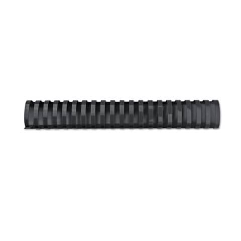 GBC CombBind - 45 mm - 21 anelli - A4 (210 x 297 mm) - 390 fogli - nero - 50 pe…