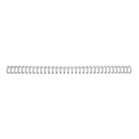 GBC WireBind - 11 mm - 34 anelli - A4 (210 x 297 mm) - 100 fogli - argento - 10…