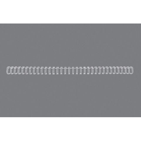 GBC WireBind - 14 mm - 34 anelli - A4 (210 x 297 mm) - 125 fogli - bianco - 100…