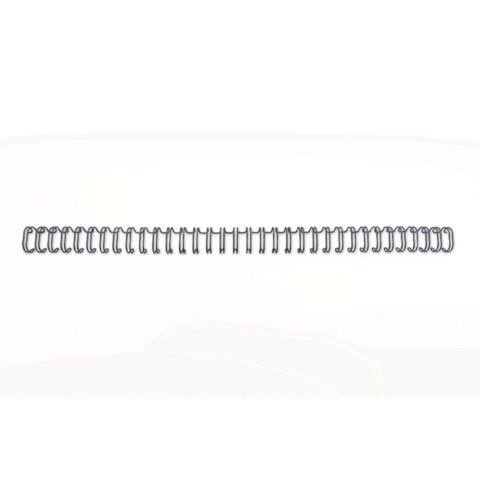 GBC WireBind - 9.5 mm - 34 anelli - A4 (210 x 297 mm) - 85 fogli - nero - 100 p…