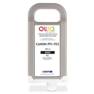 Armor Cartuccia per Canon PFI-703 Nero 700ml