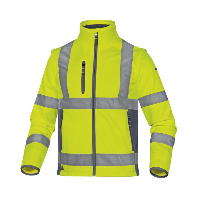 Giacca Softshell Moonlight 2 alta visibilità - poliestere - taglia M - giallo f…