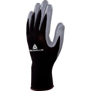 Guanti di precisione VE712GR - poliestere - palmo in nitrile - taglia 10 - grig…