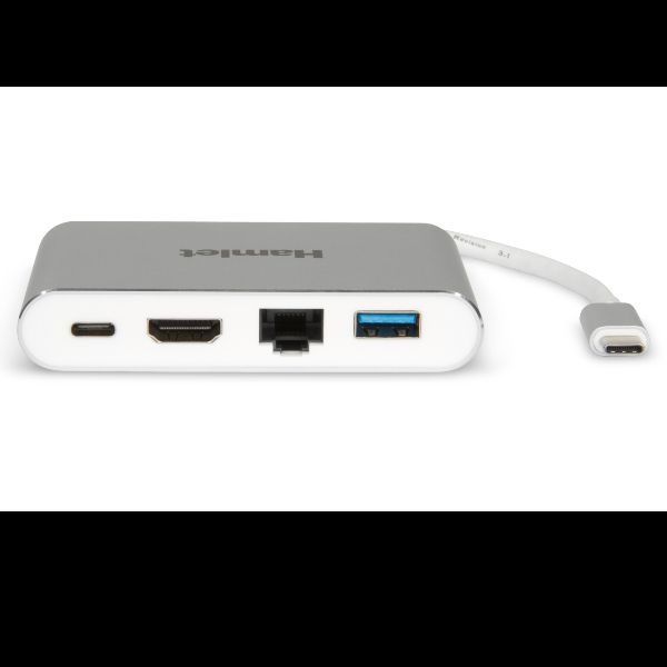 Hamlet HDKC-PD100 - Docking station - USB-C - HDMI - GigE
