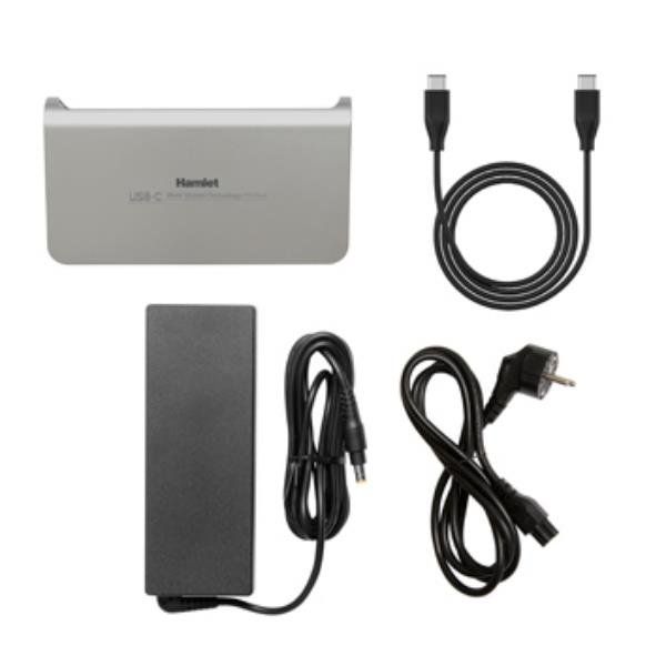 Hamlet HDOCKS500C - Docking station - USB-C - HDMI - GigE