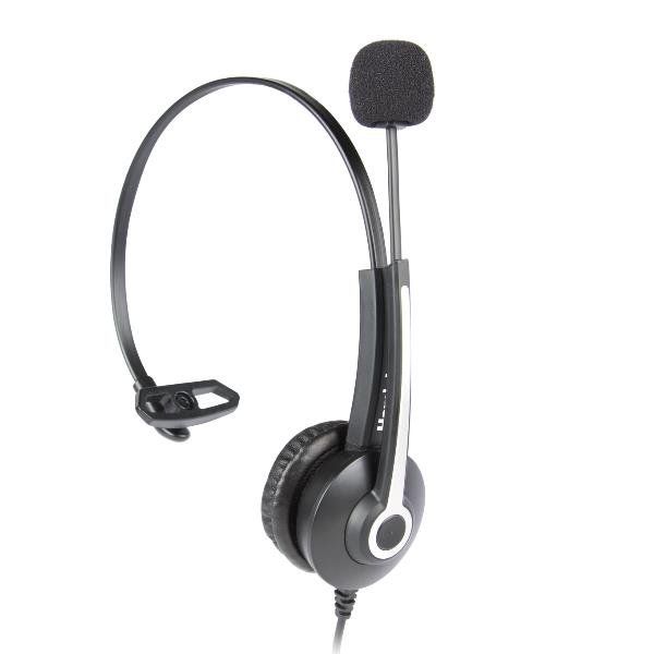 Hamlet HHEADM-UJM - Cuffie con microfono - on-ear - cablato - USB, jack 3,5 mm