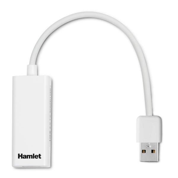 Hamlet HNU3GIGA - Adattatore di rete - USB 3.0 - Gigabit Ethernet