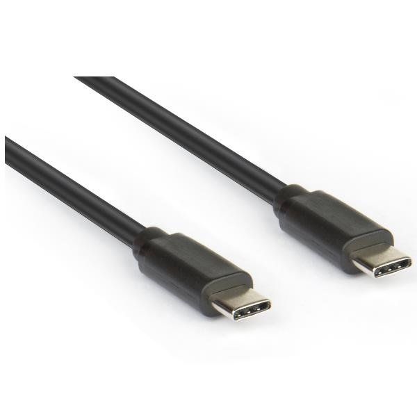 Hamlet XCUC-UC-MM10 - Cavo USB - USB-C (M) a USB-C (M) - USB 2.0 - 1 m - nero