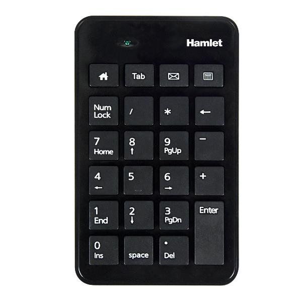 Hamlet XKPADUBK - Tastierino numerico - USB - nero