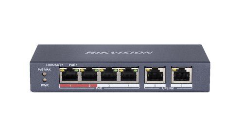 Hikvision Value Series DS-3E0510P-E/M - Switch - unmanaged - 8 x 10/100/1000 (P…