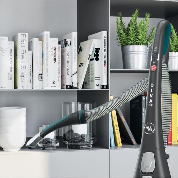 Hoover Diva DVE02BL 011 - Aspirapolvere - stick - senza sacco - rosso corsa
