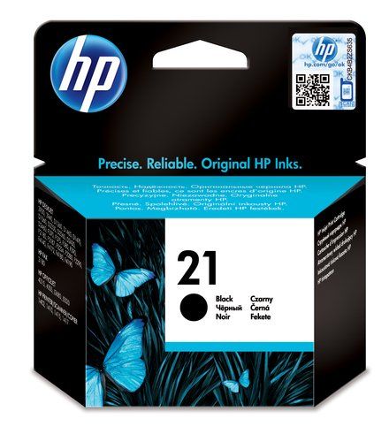 Hp - Cartuccia ink originale - 21 - Nero - C9351AE - 190 pag