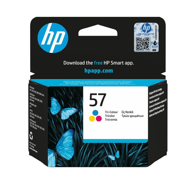 Hp - Cartuccia ink originale - 57 - C/M/Y - C6657AE - 500 pag