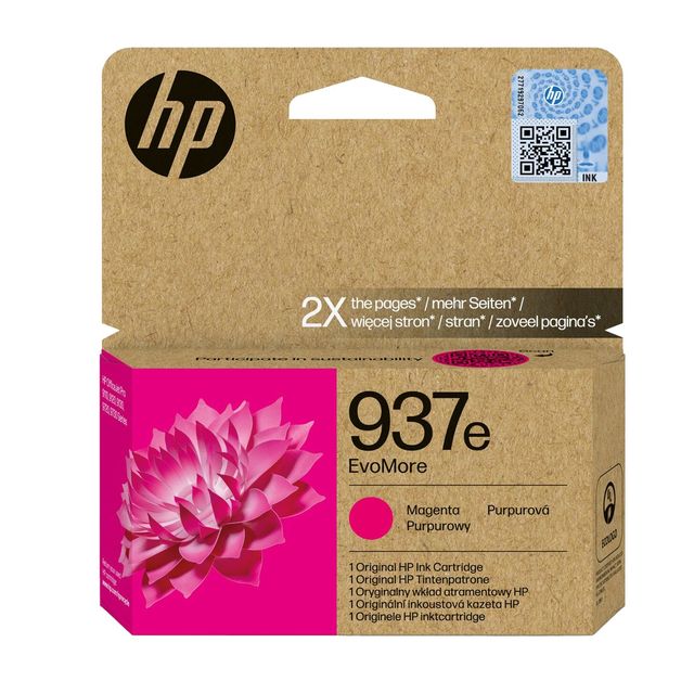 Hp - Cartuccia ink originale - 937e - Magenta - 4S6W7NE - 1.650 pag