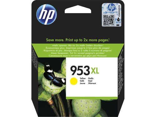 Hp - Cartuccia ink originale - 953XL - Giallo - F6U18AE - 1.600 pag