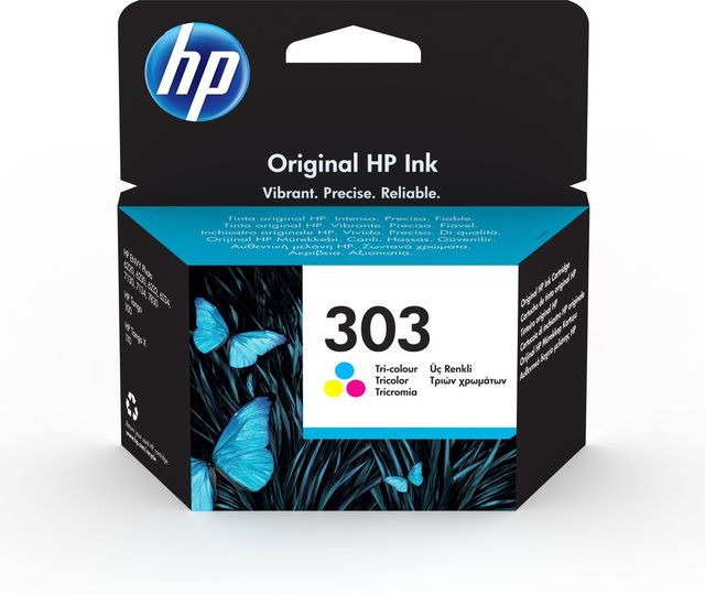 Hp - Cartuccia ink originale- 303 - C/M/Y - T6N01AE - 165 pag