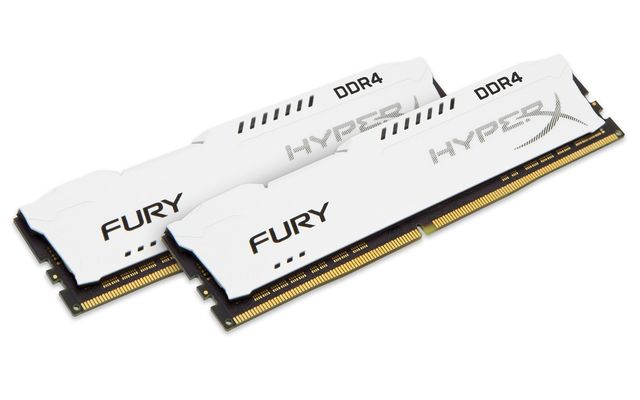 HyperX FURY - DDR4 - kit - 16 GB: 2 x 8 GB - DIMM 288-PIN - 2400 MHz / PC4-1920…