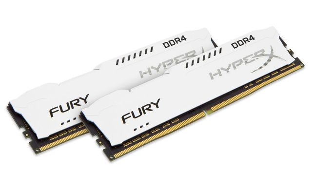 HyperX FURY - DDR4 - kit - 16 GB: 2 x 8 GB - DIMM 288-PIN - 3466 MHz / PC4-2770…