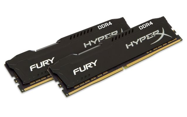 HyperX FURY - DDR4 - kit - 32 GB: 2 x 16 GB - DIMM 288-PIN - 2933 MHz / PC4-234…