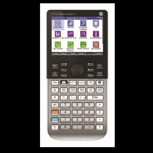 HP Prime G2 - Calcolatrice grafica - USB - batteria - metallo spazzolato