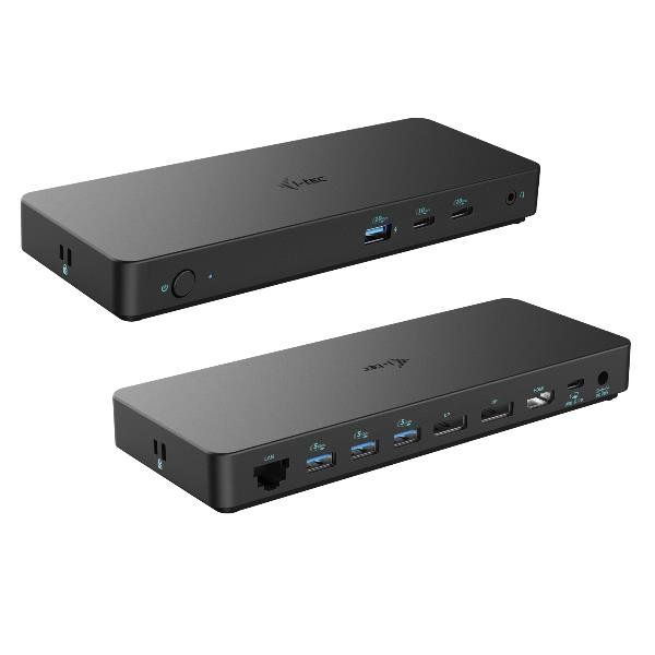 I-Tec Docking station USB-C Tre Monitor 4K (2xDP +1xHDMI) + 6 xUSB, con aliment…