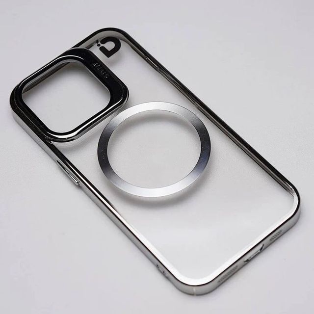 IDUDE COVER TANK MAGSAFE CRYSTAL IPHONE 12 - 12 PRO SILVER